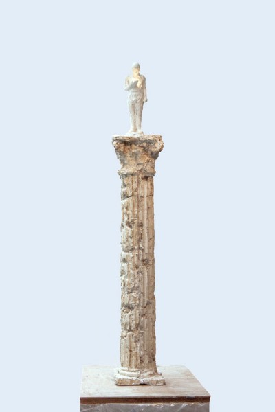 Man Standing, on a Column